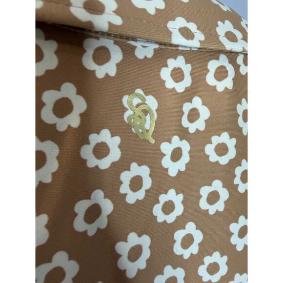 SMITH & QUINN Caramel Reagan Polo Shirt Golf Performance Women's S - Picture 8 of 13